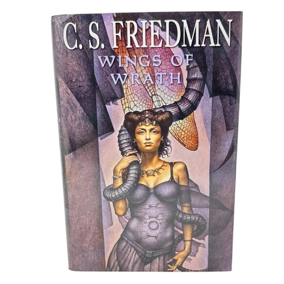C. S. Friedman "Wings Of Wrath" Hardcover Book - Picture 1 of 4